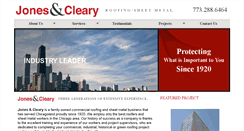 Desktop Screenshot of jonesandcleary.com
